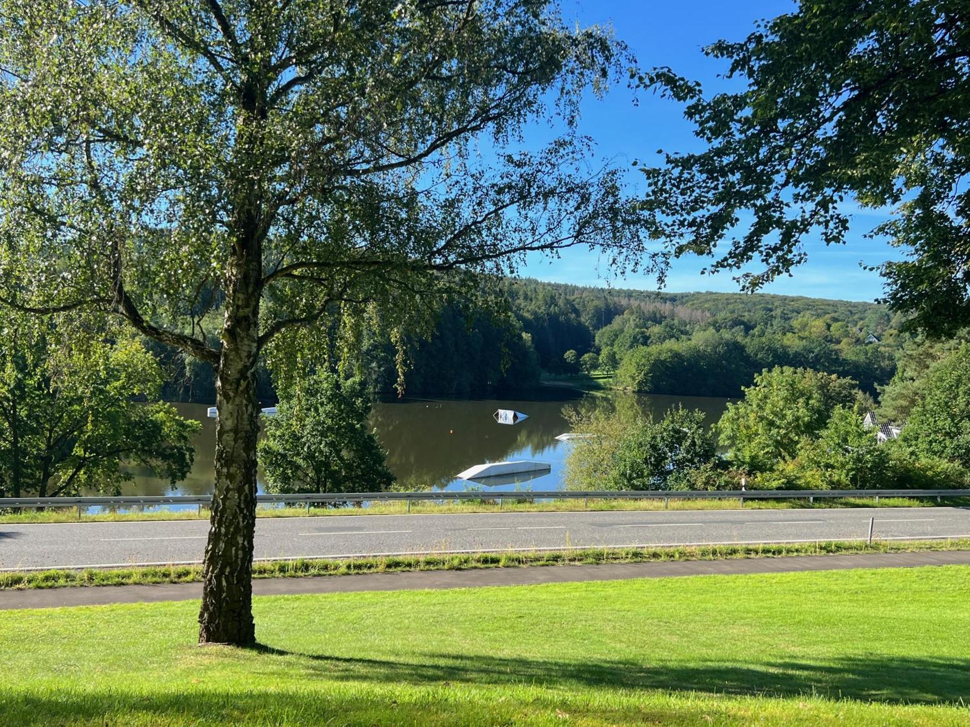 Villa Ferienhaus 21 Mit Seeblick Und Garten Bis 6 Personen Kemmerode Exterior foto