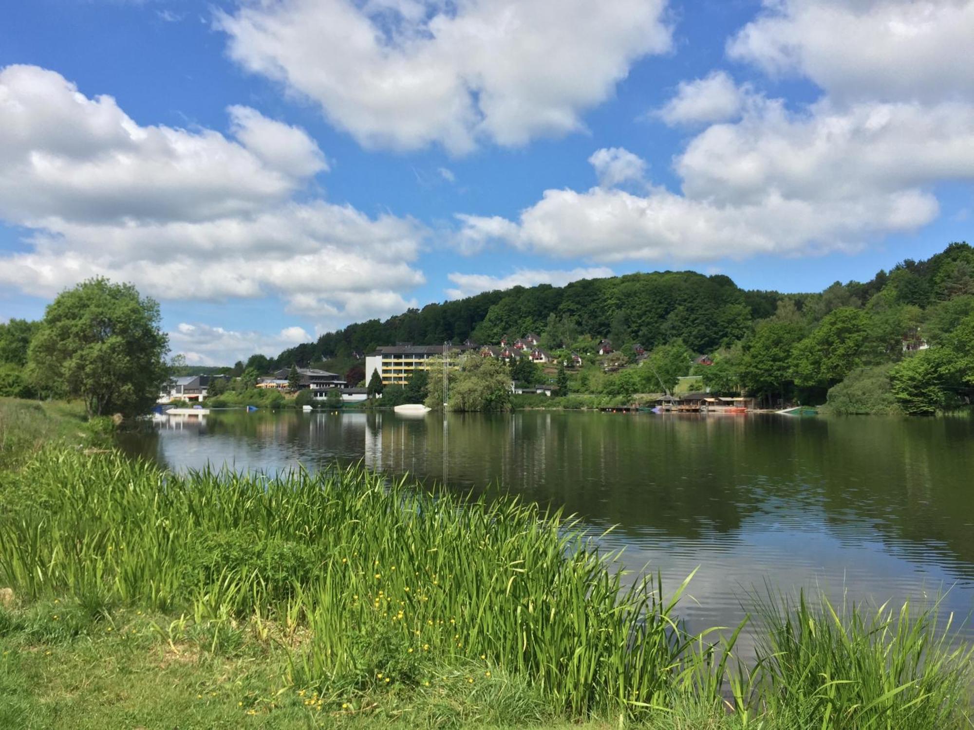 Villa Ferienhaus 21 Mit Seeblick Und Garten Bis 6 Personen Kemmerode Exterior foto